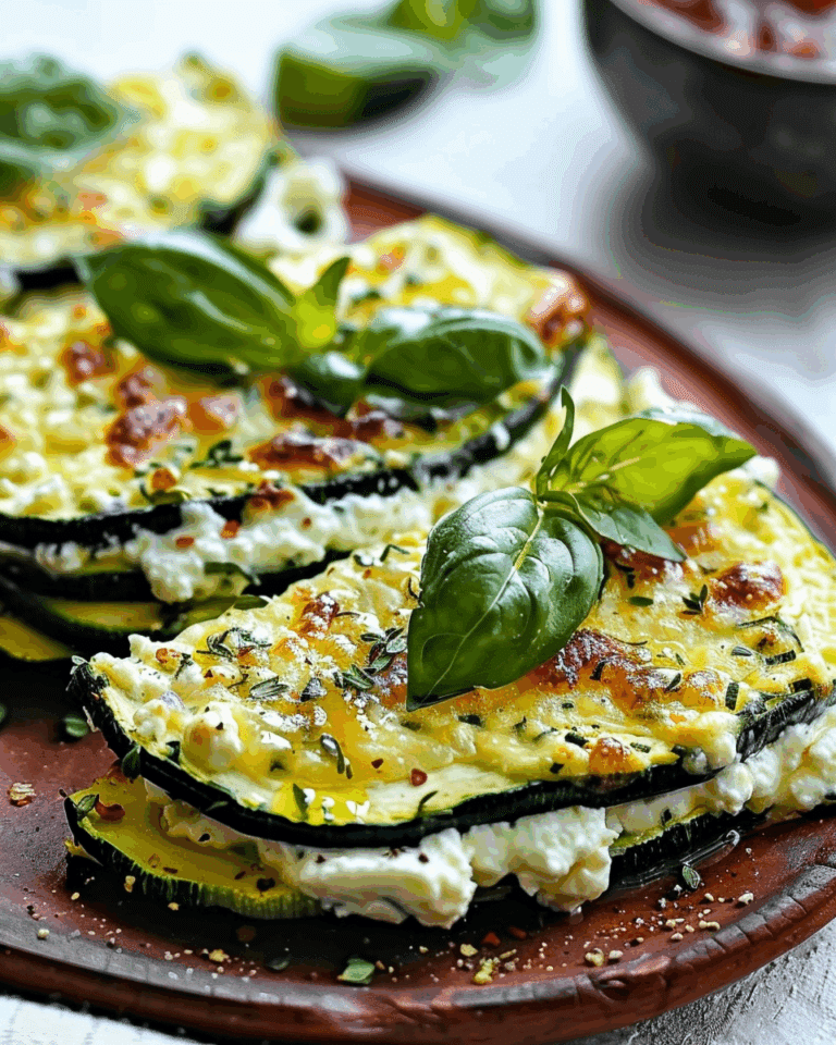 Zucchini Ricotta Melts