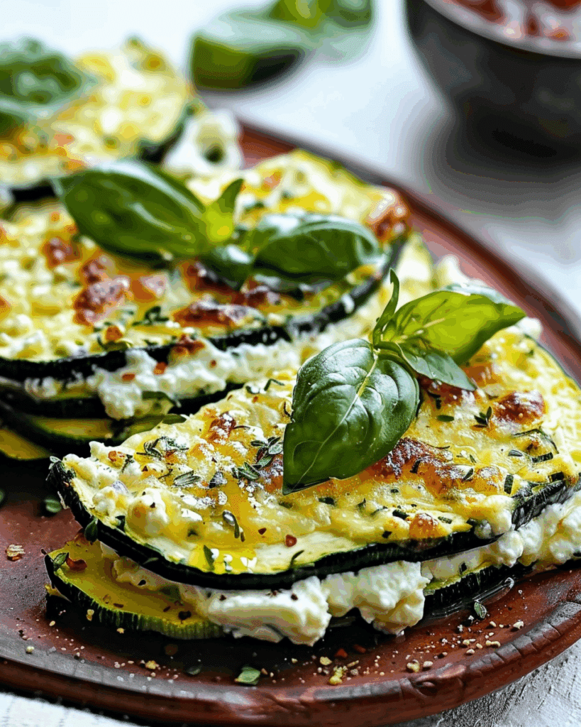 Zucchini Ricotta Melts