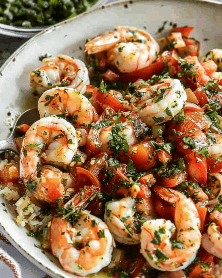 Easy 20-Minute Chimichurri Shrimp With Tomatoes