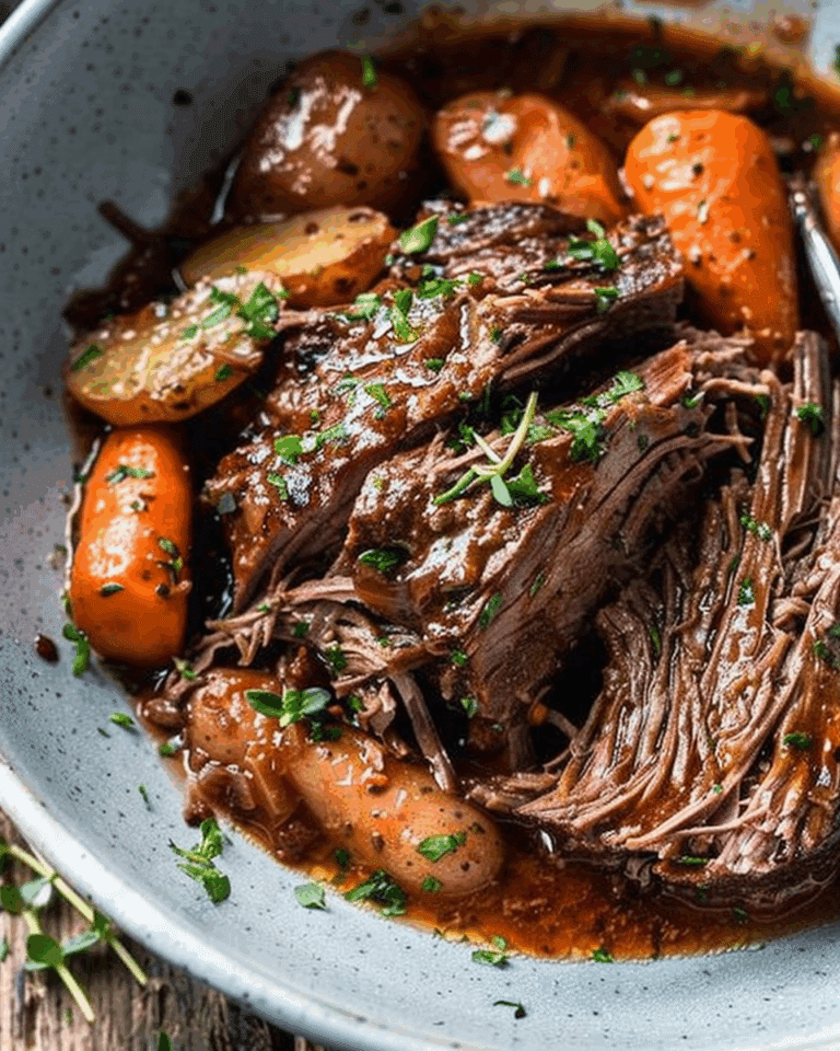 Instant Pot Pot Roast with Red Wine