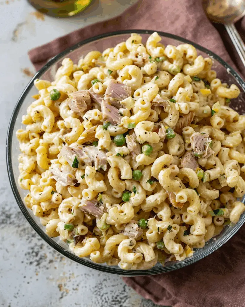 Tuna Macaroni Salad