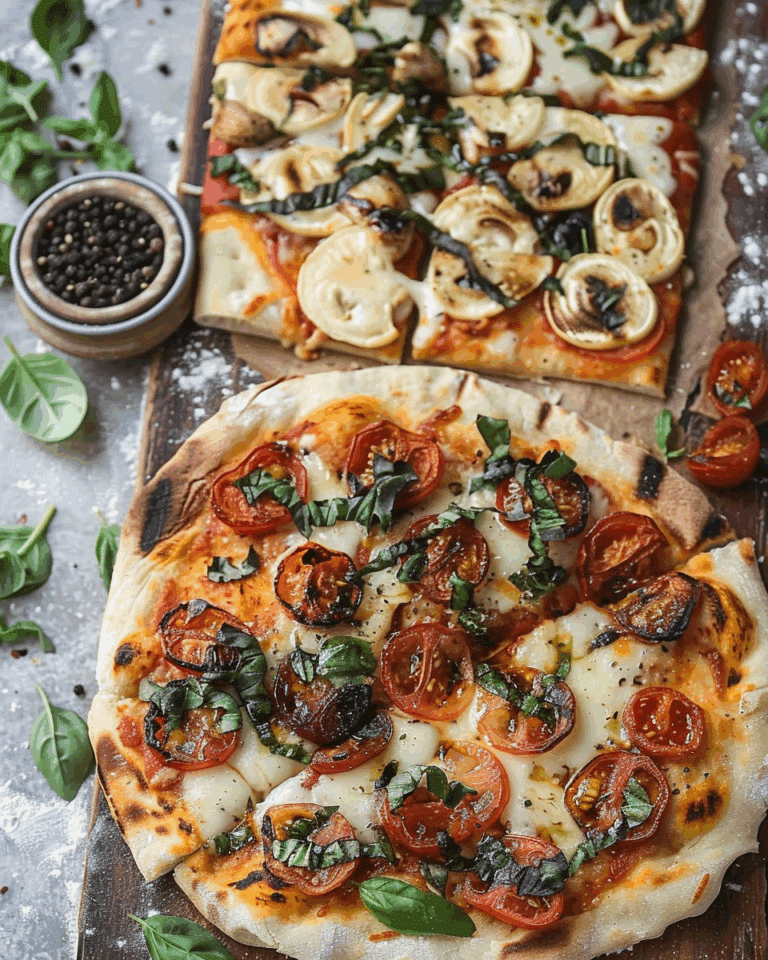 Grilled Pizza
