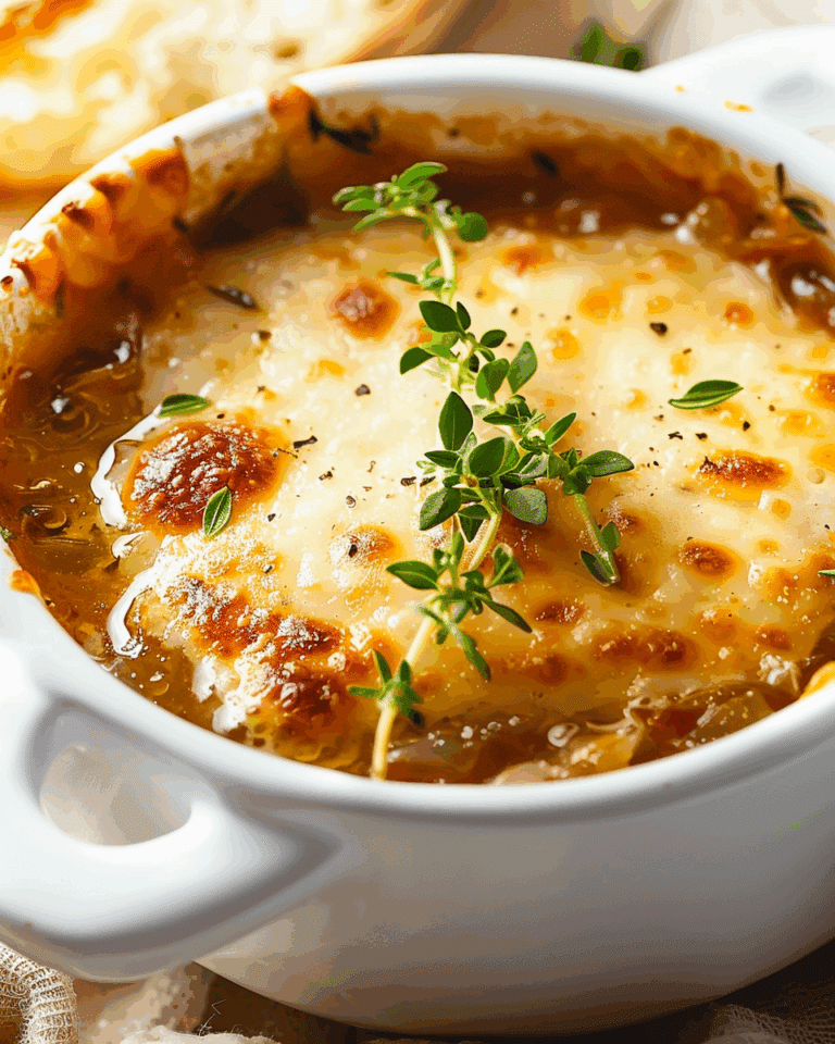 Keto French Onion Soup