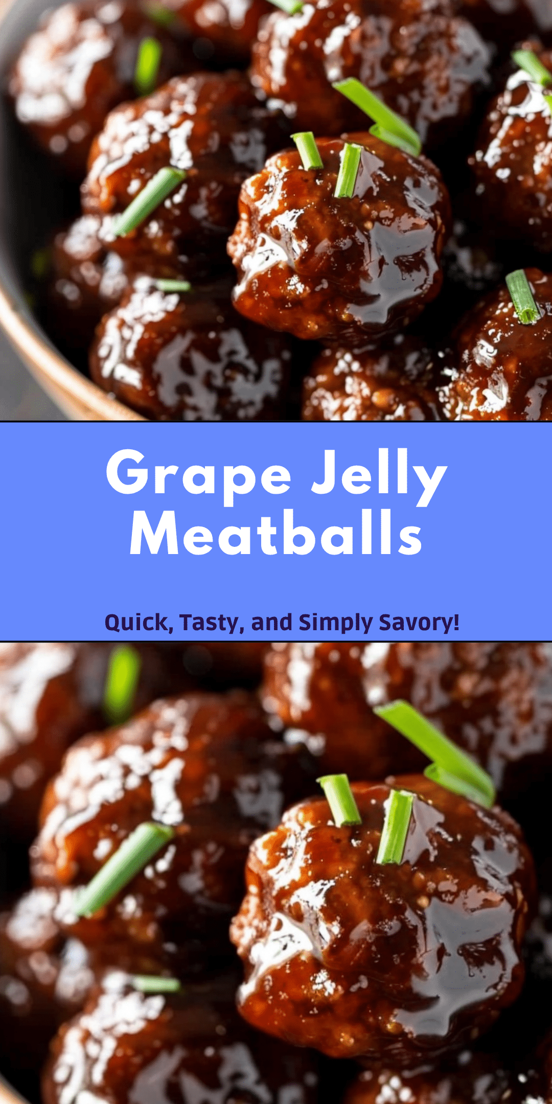 Grape Jelly Meatballs | Just So Savory