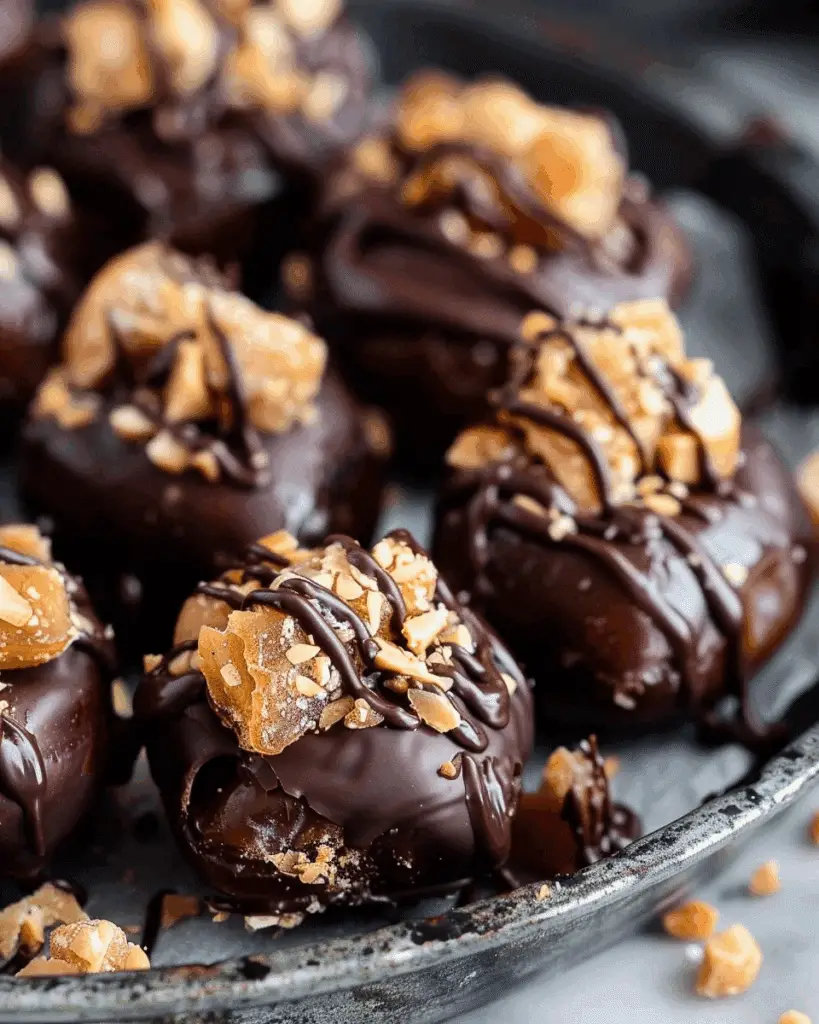 Snickers Stuffed Dates