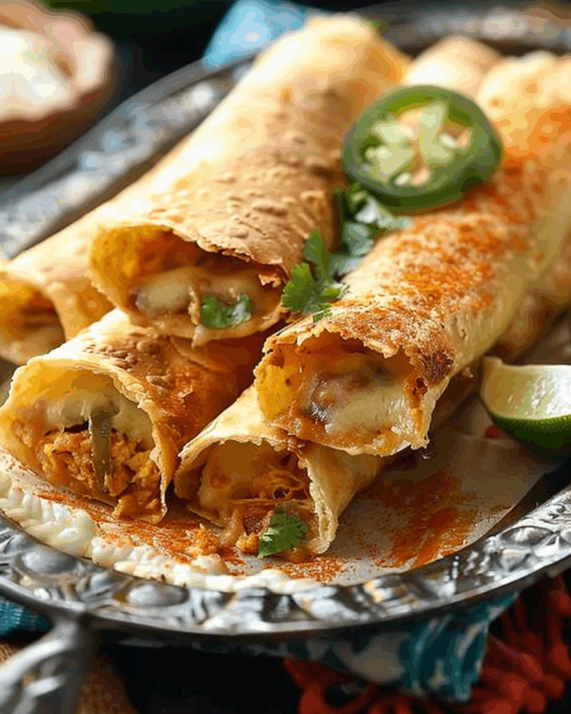 Chile Relleno Flautas