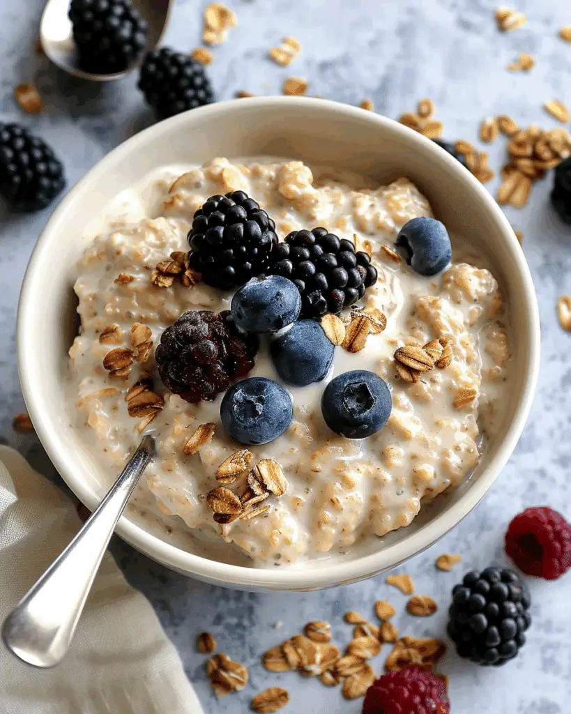 Classic Overnight Oats (The Breakfast Staple)