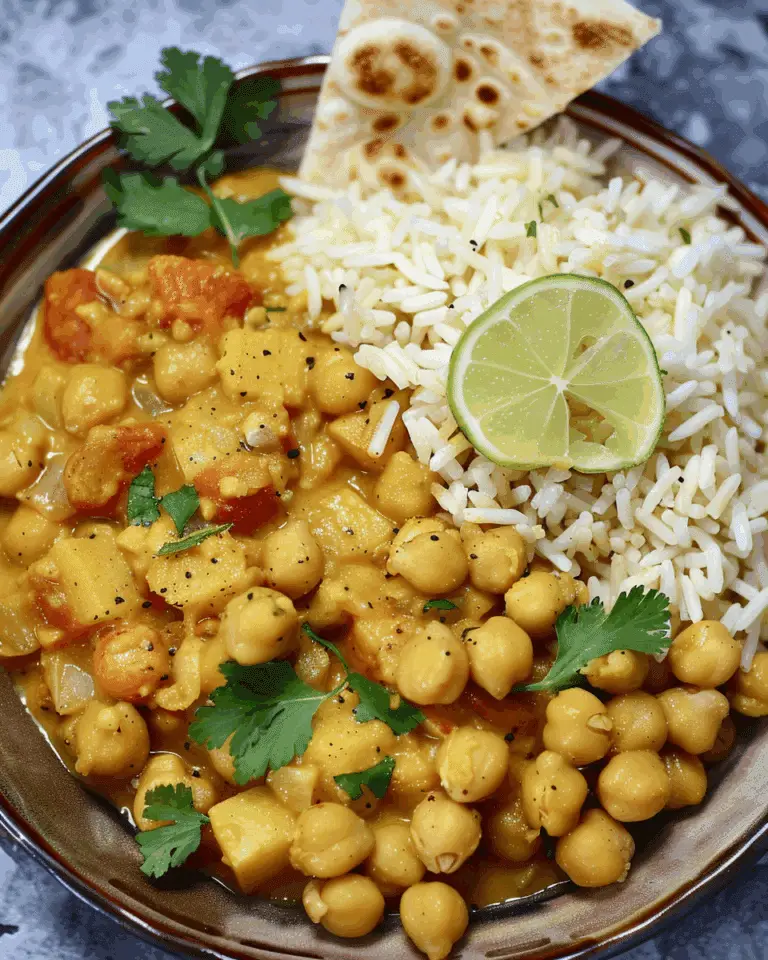 Jamaican Chickpea Curry (Authentic & Delicious)