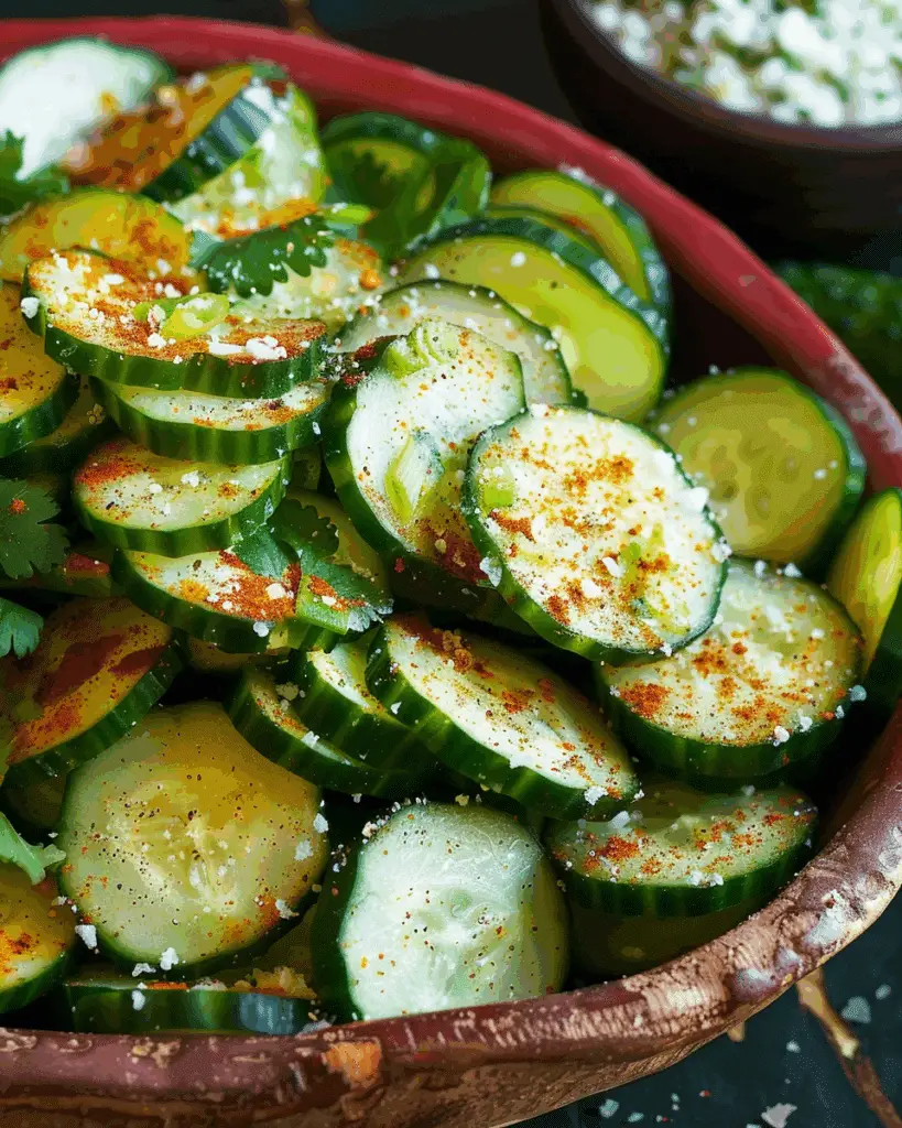 Mexican-Style Cucumbers
