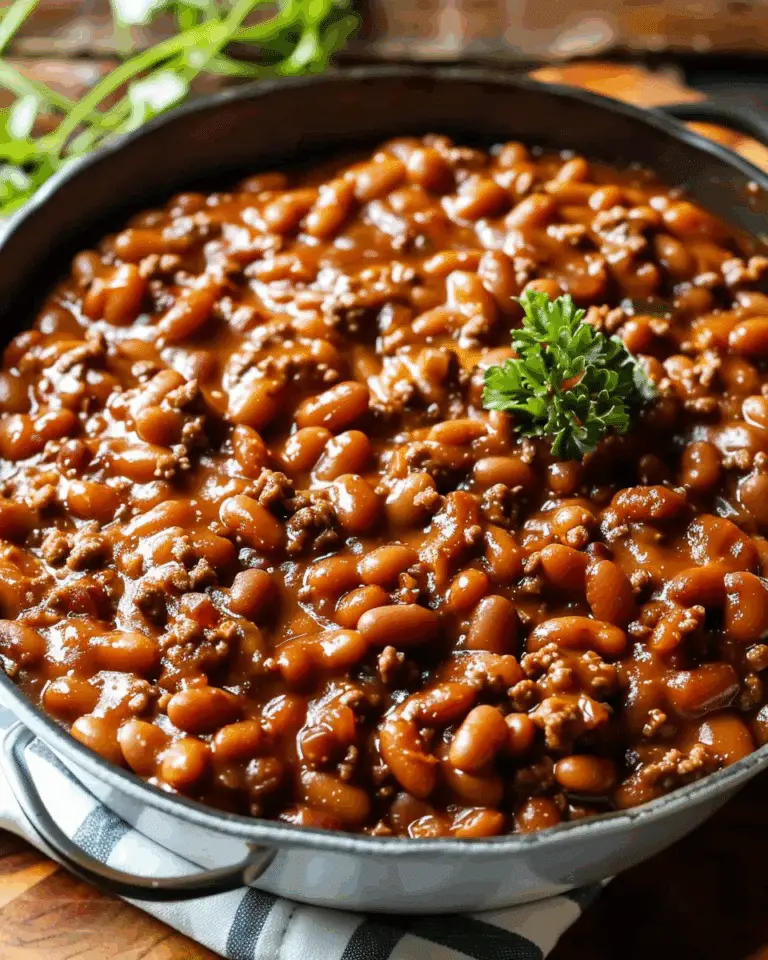 Baked Beans with Ground Beef