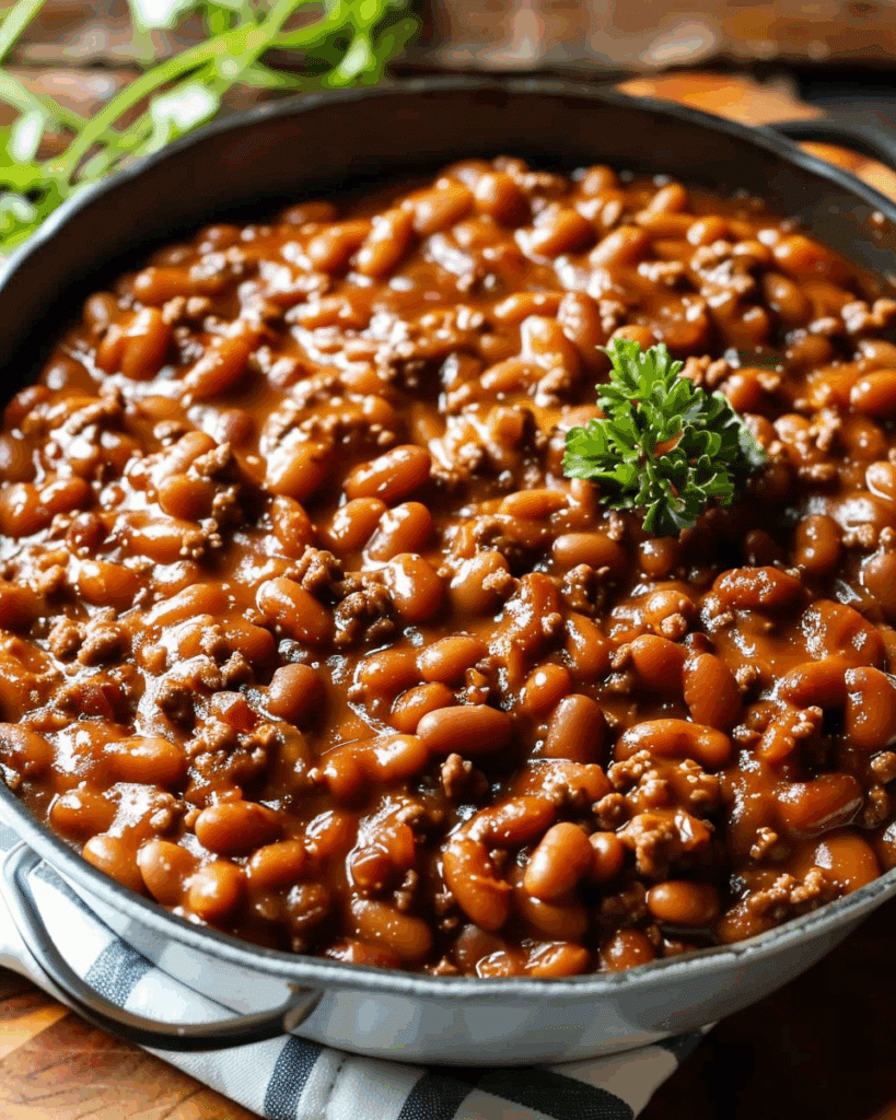 Baked Beans with Ground Beef