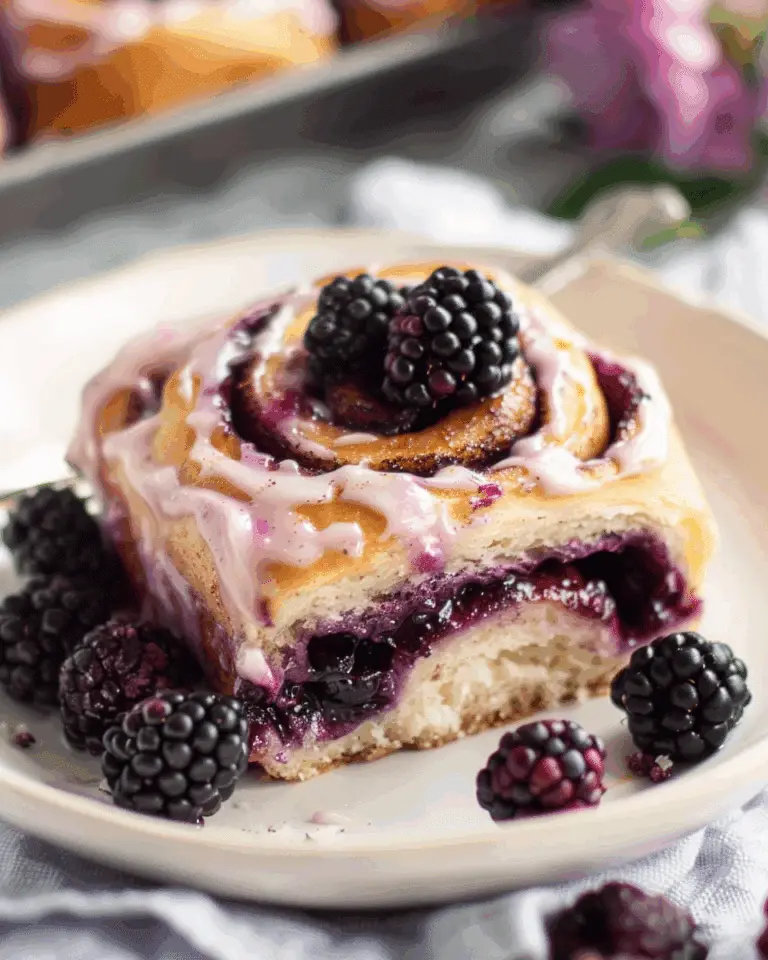 Blackberry Cinnamon Rolls