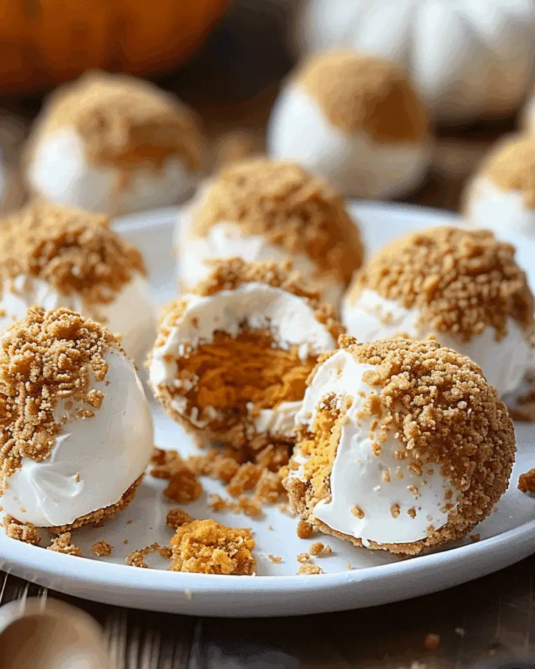 No Bake Pumpkin Cheesecake Balls