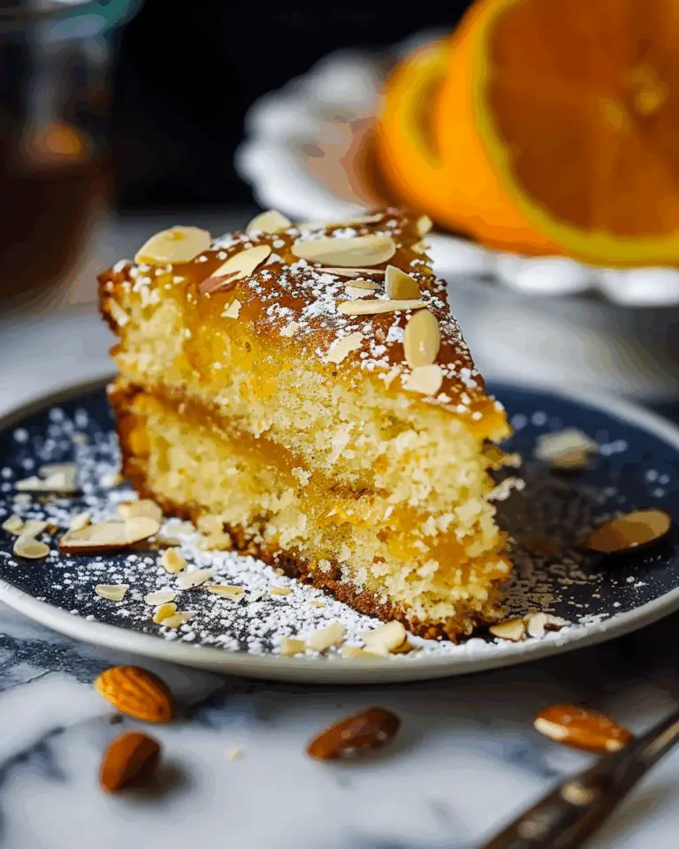 Orange Honey Almond Cake