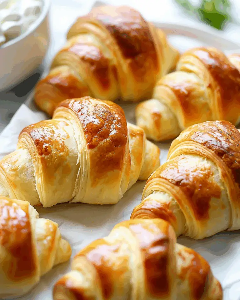 Soft Crescent Rolls