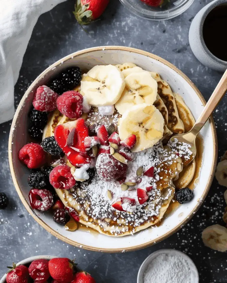 Healthy Pancake Cereal