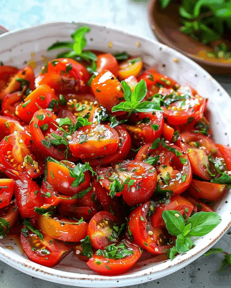 Lebanese Tomato Salad