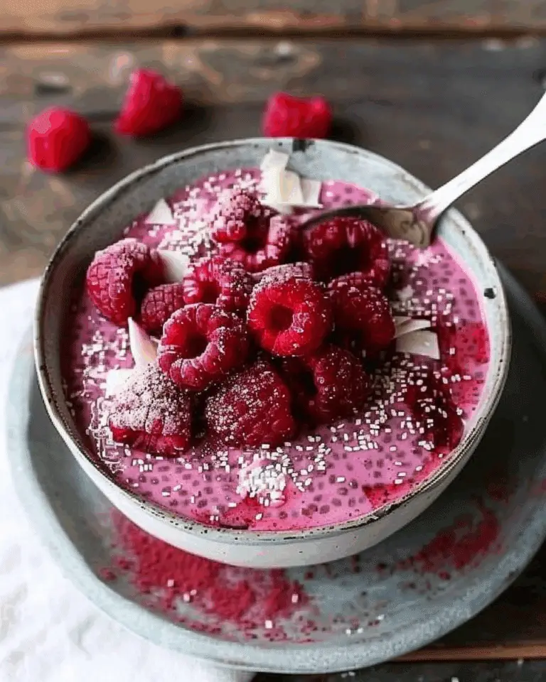 Raspberry Chia Pudding Recipe