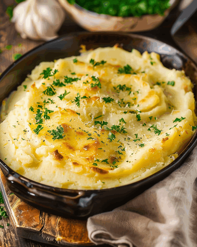 Smoked Mashed Potatoes with Gouda