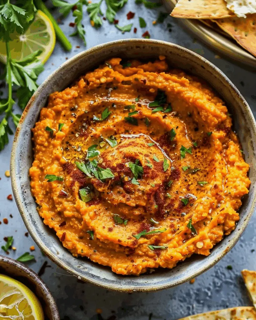 Harissa Carrot Dip