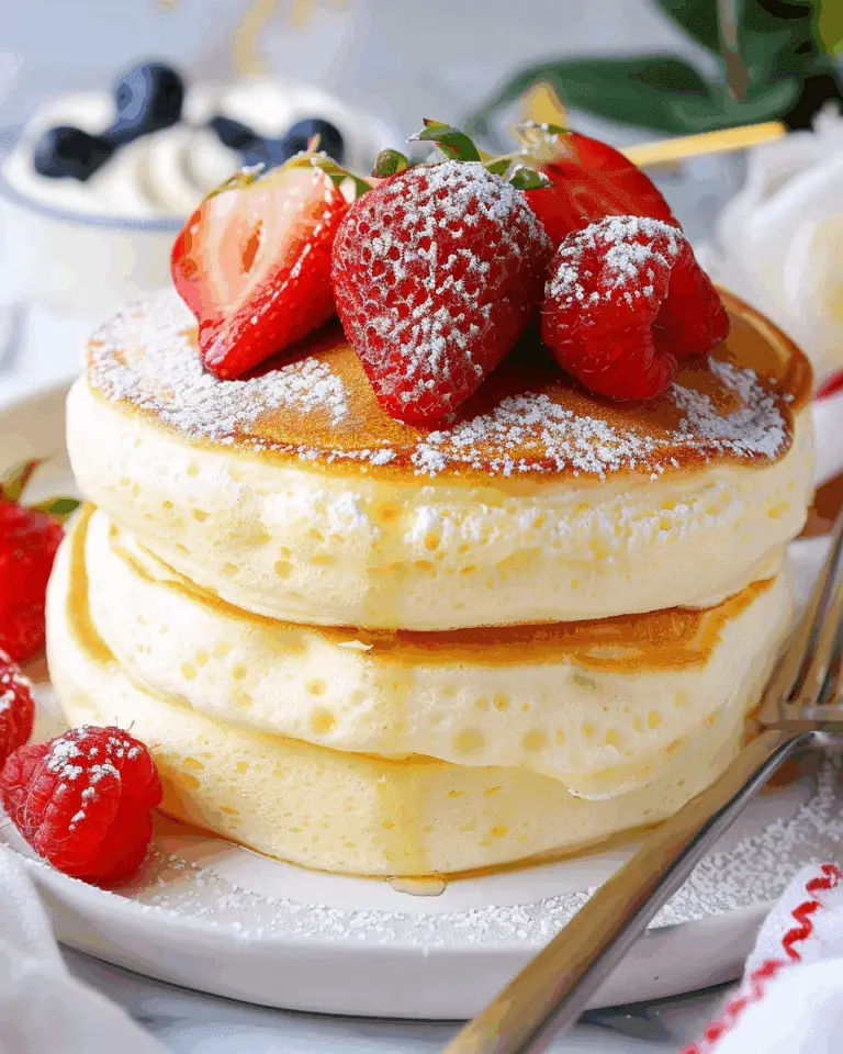 Japanese Soufflé Pancakes