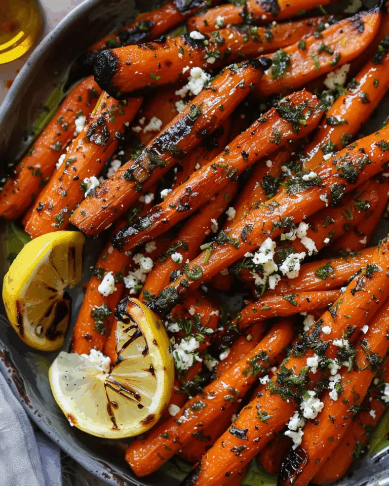 Lemon Dijon Roasted Carrots