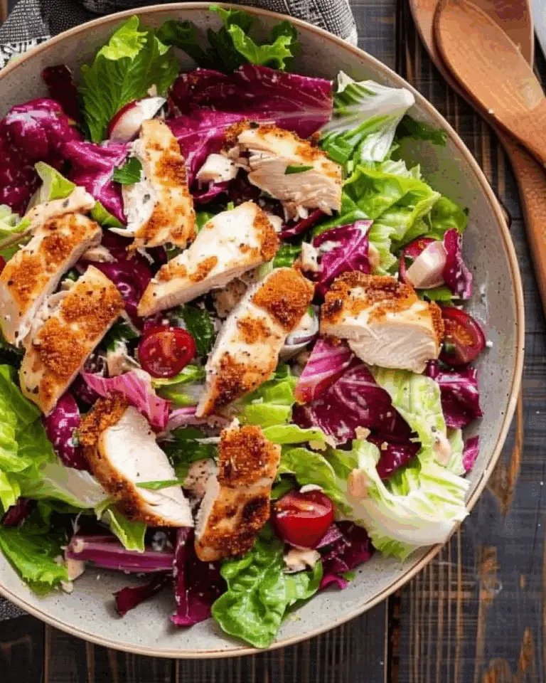 Radicchio Endive Chicken Salad