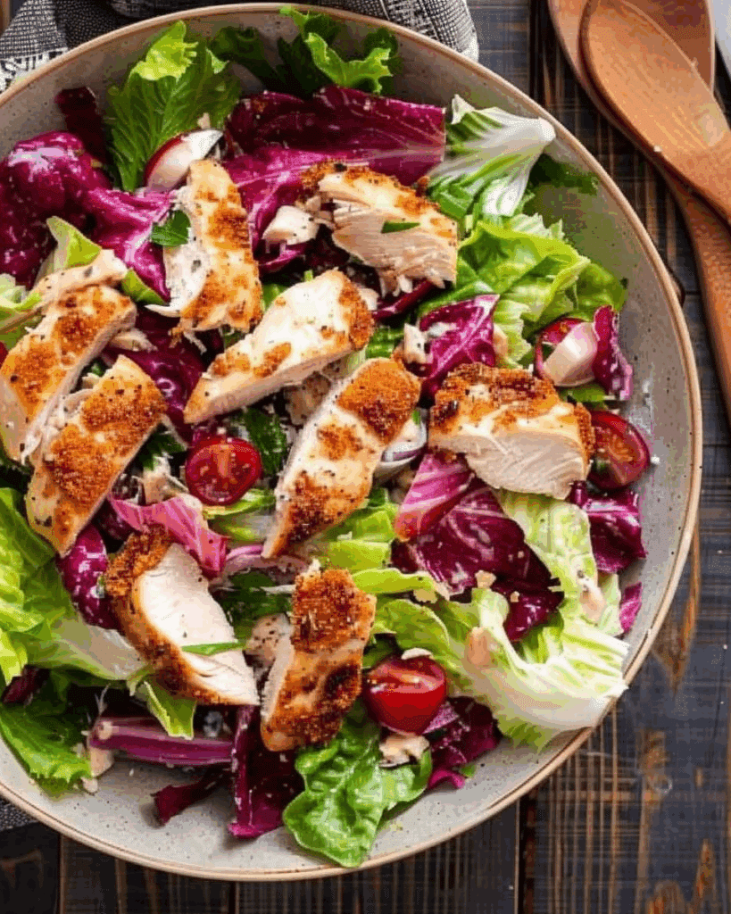 Radicchio Endive Chicken Salad