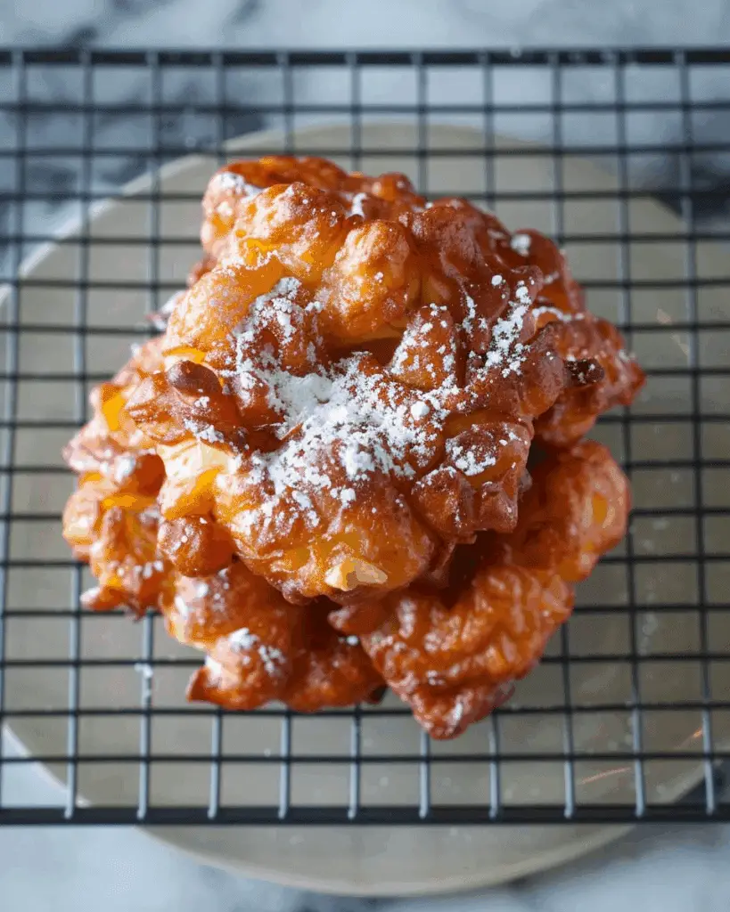 Air Fryer Apple Fritters