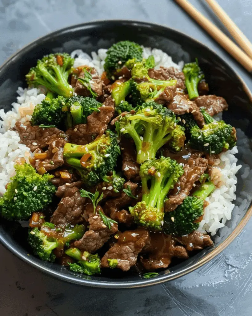 Beef and Broccoli Stir Fry Sauce