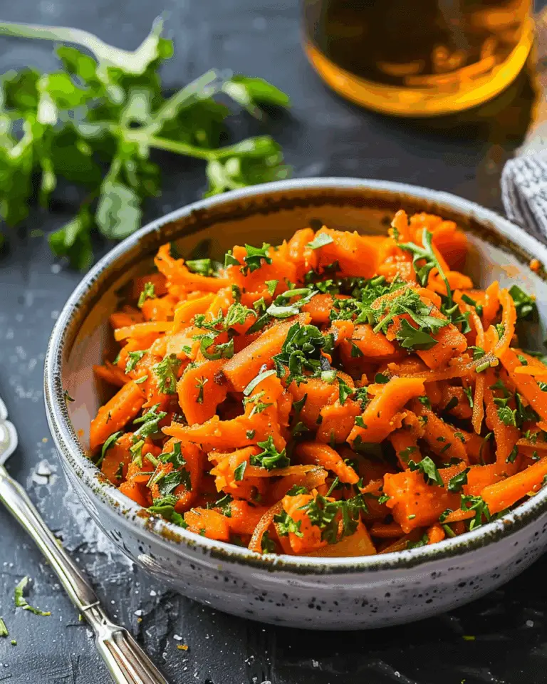 The Best Moroccan Carrot Salad