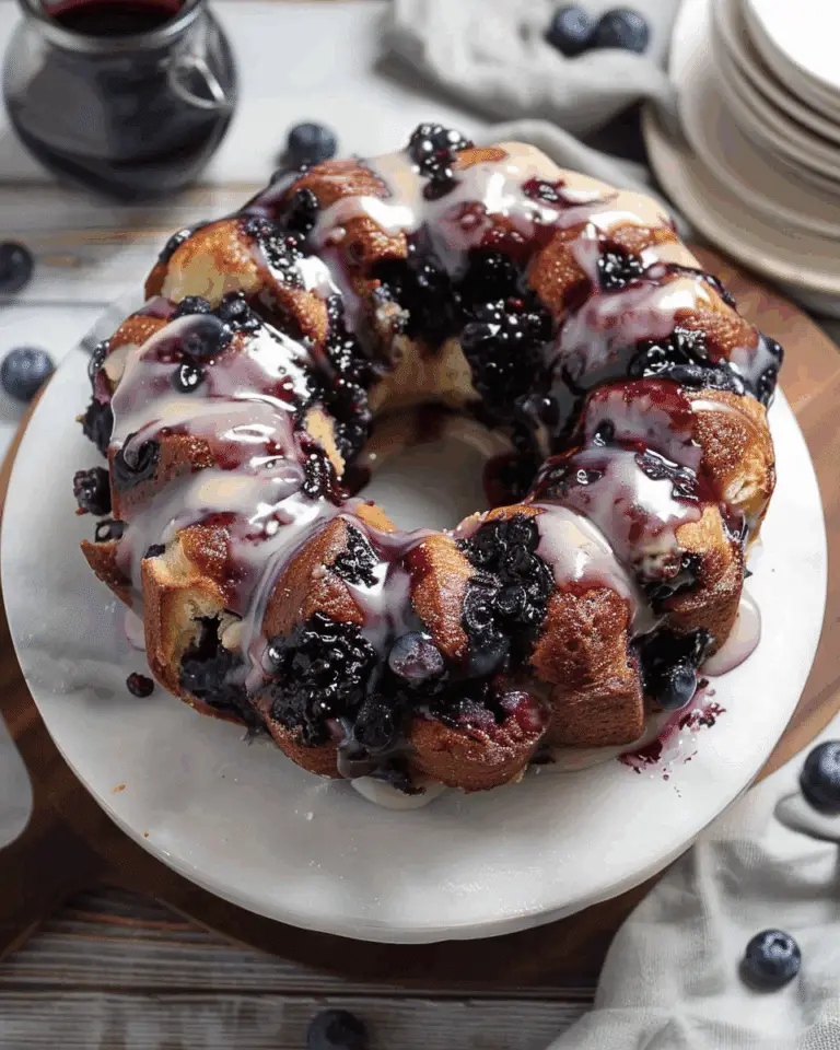 Blueberry Monkey Bread