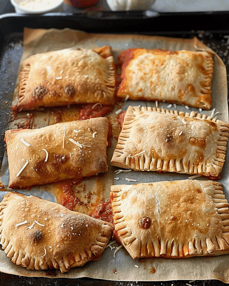 Easy Homemade Pizza Pockets