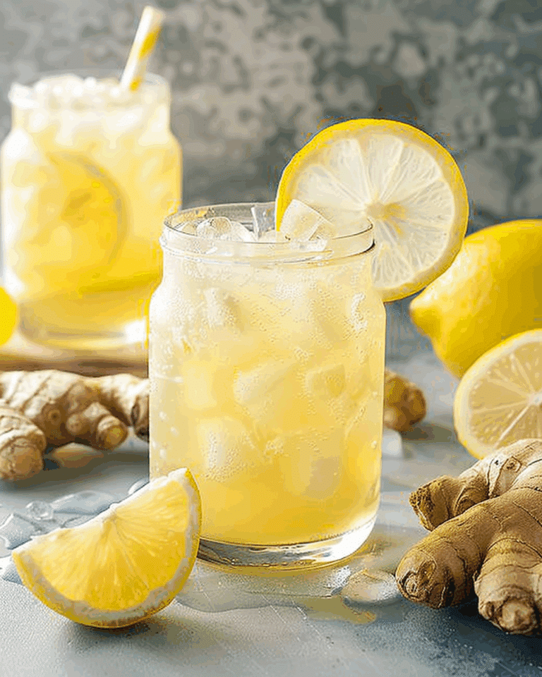Ginger Lemon Fizz