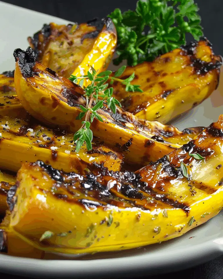 Grilled Yellow Squash