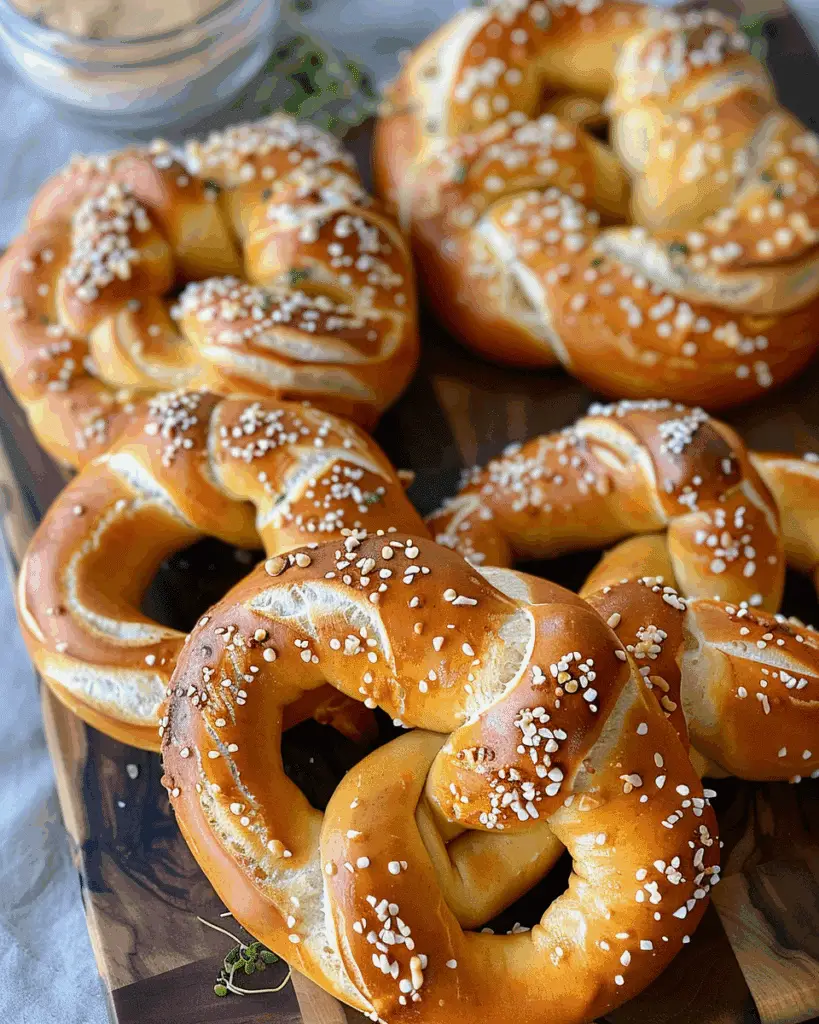 Homemade Soft Pretzels