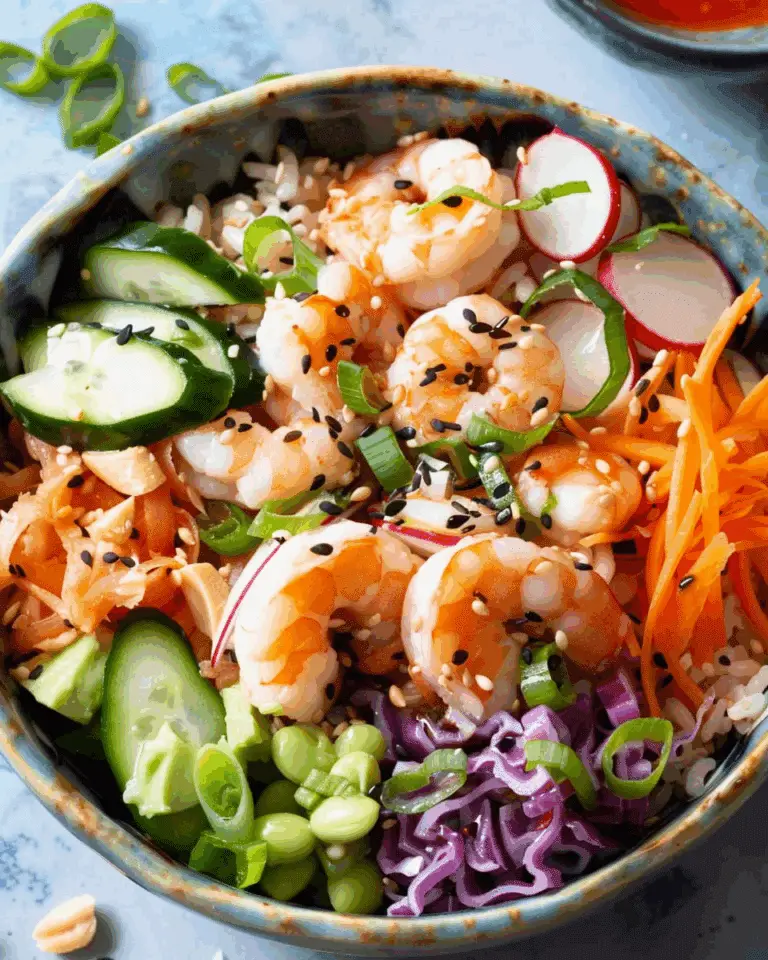 Shrimp Poke Bowl