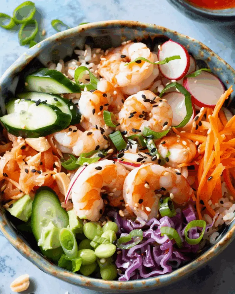Shrimp Poke Bowl