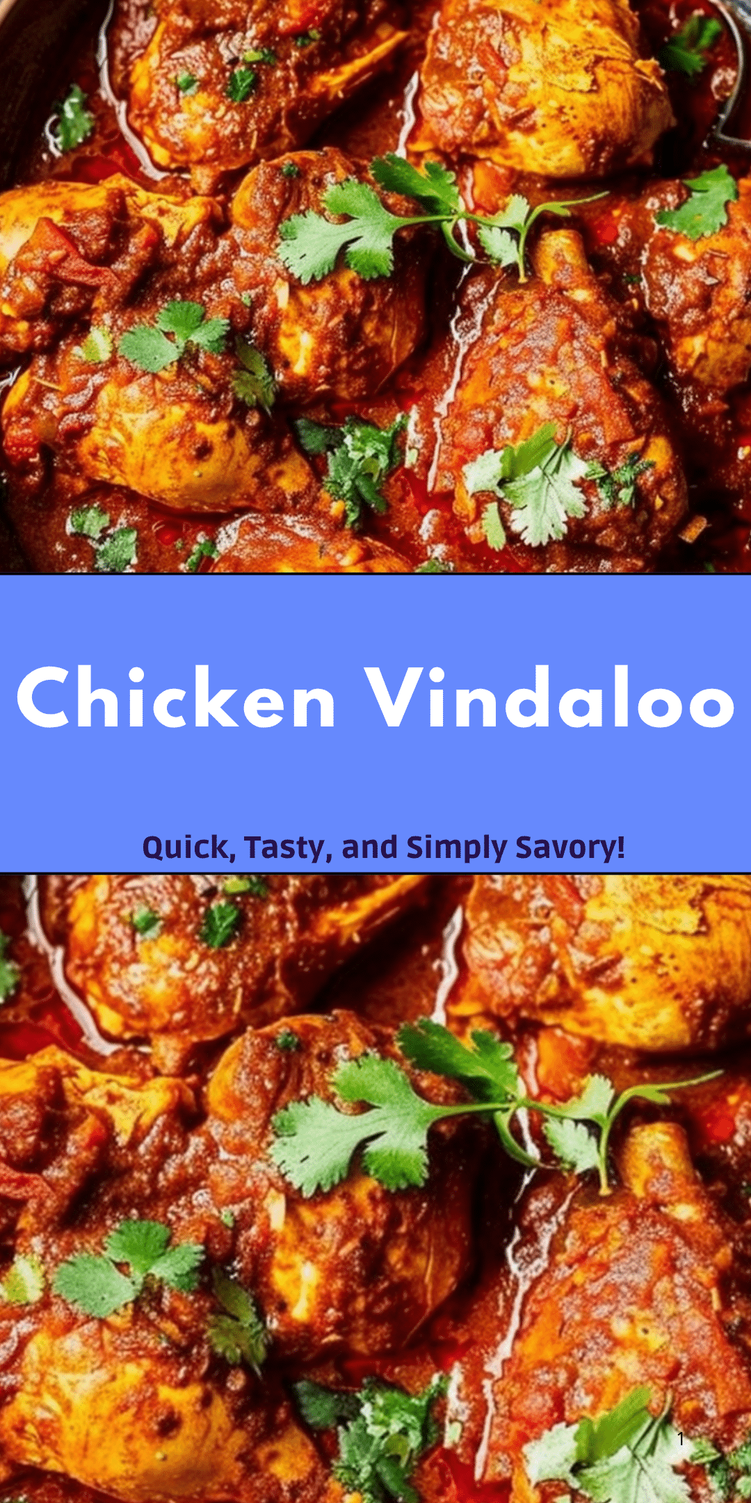Chicken Vindaloo | Just So Savory Chicken Vindaloo | Just So Savory