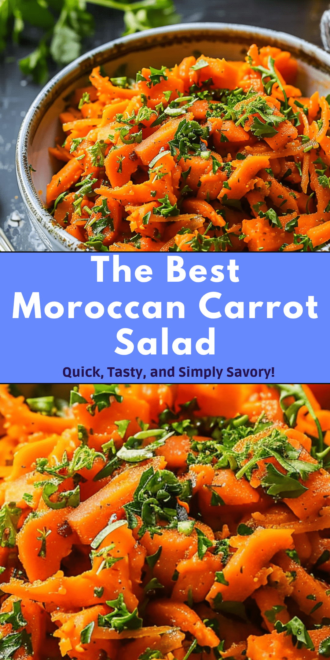 The Best Moroccan Carrot Salad | Just So Savory