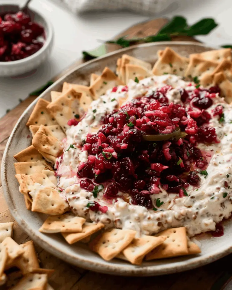 Cranberry Jalapeño Dip