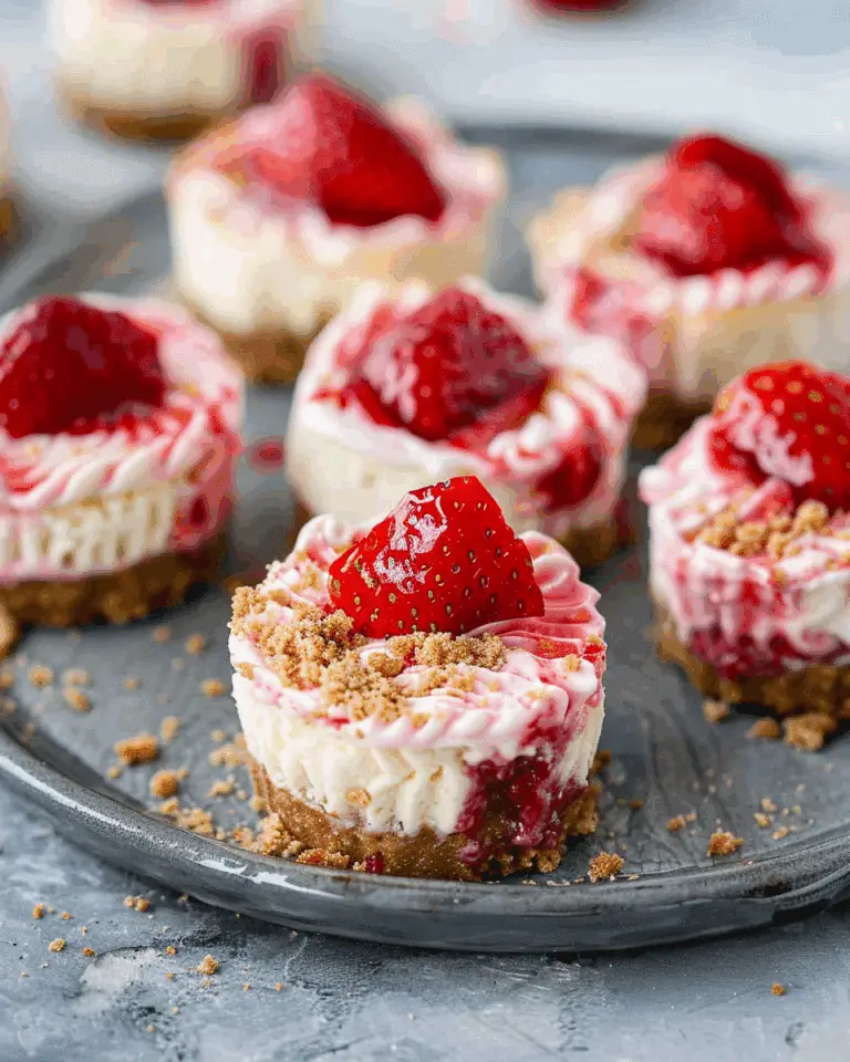 High Protein Healthy Strawberry Cheesecake Bites