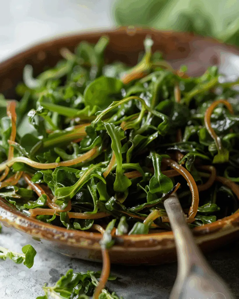 Sautéed Purslane