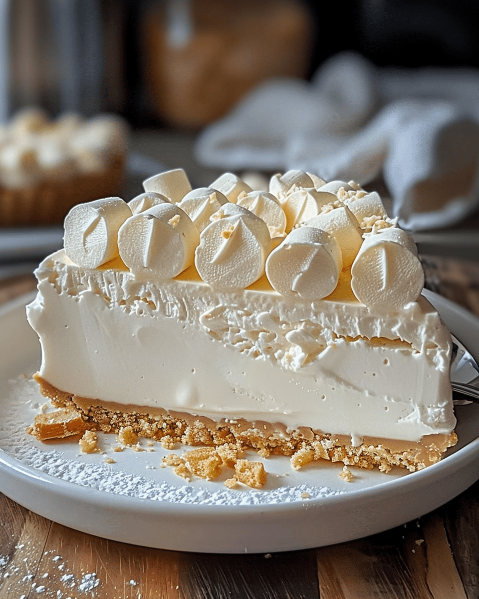 Marshmallow Whip Cheesecake: No-Bake Dream Dessert