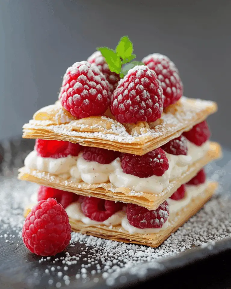 Raspberry Mille-Feuille Cookies