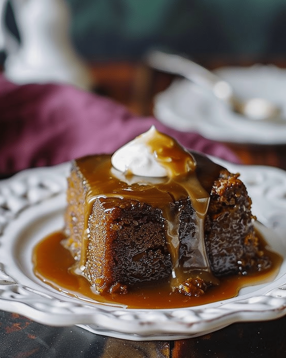 Vegan Sticky Toffee Pudding