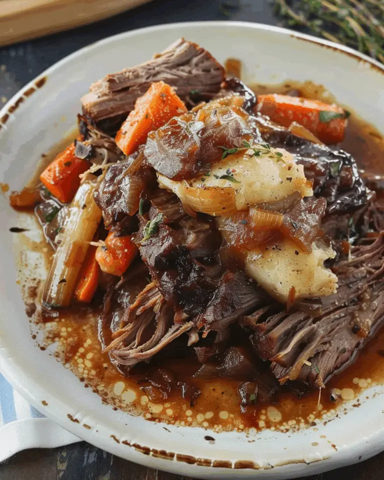 Best Bread and Butter Pot Roast