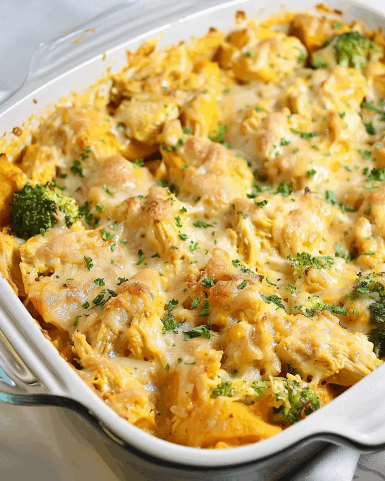 Cheesy Chicken Pumpkin Casserole