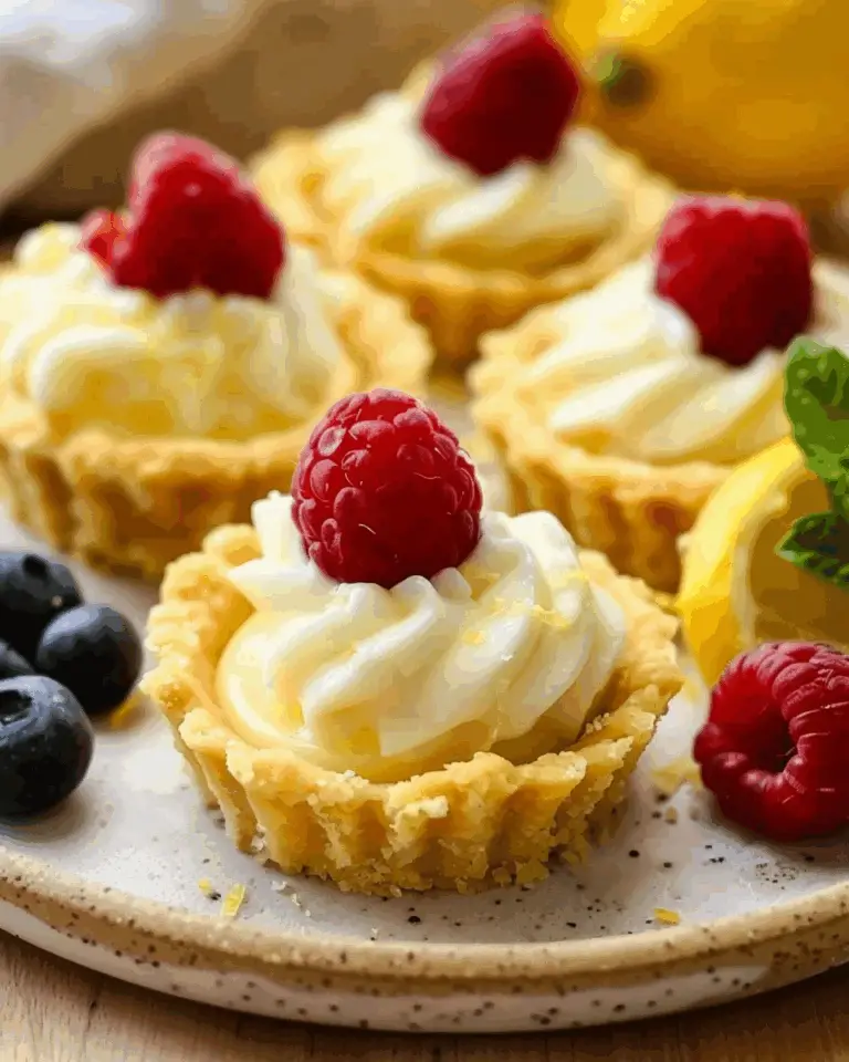 Mini Lemon Cheesecake Tarts