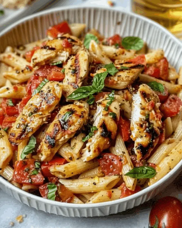 Perfect Bruschetta Chicken Pasta